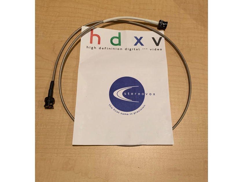 Stereovox HDVX digital coax (BNC)