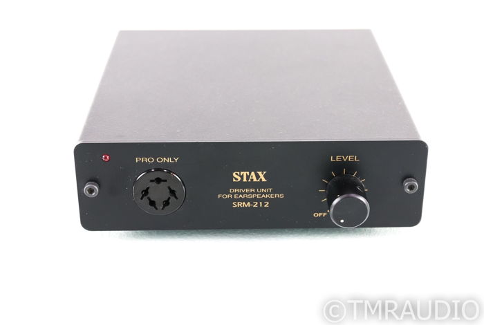 Stax SRS-005 In-Ear Electrostatic Headphones; IEM; Pro;...