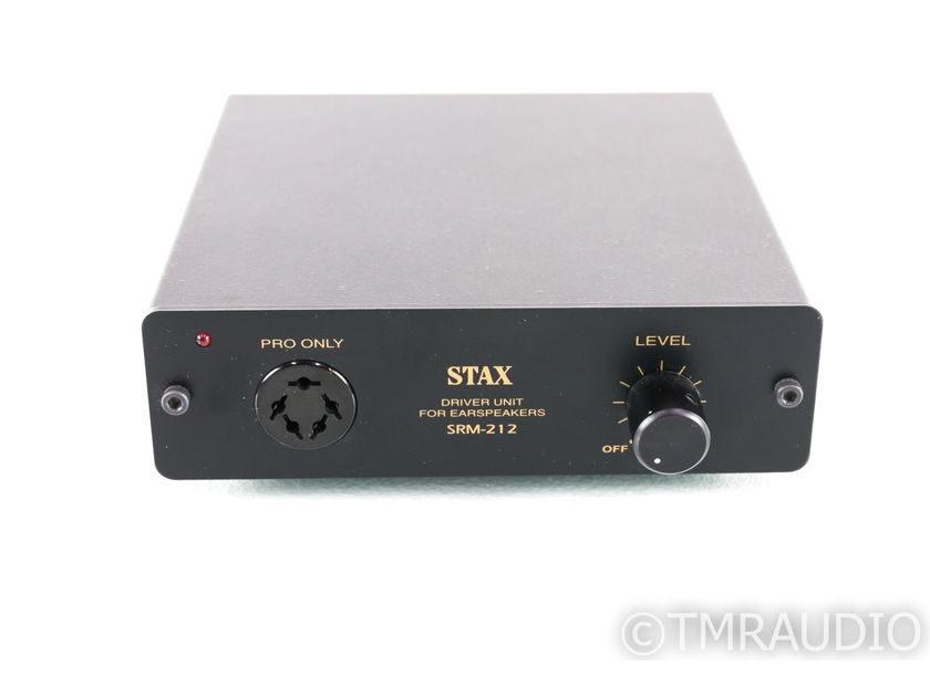 Stax SRS-005 In-Ear Electrostatic Headphones; IEM; Pro; SRM-212 Driver Unit (25543)