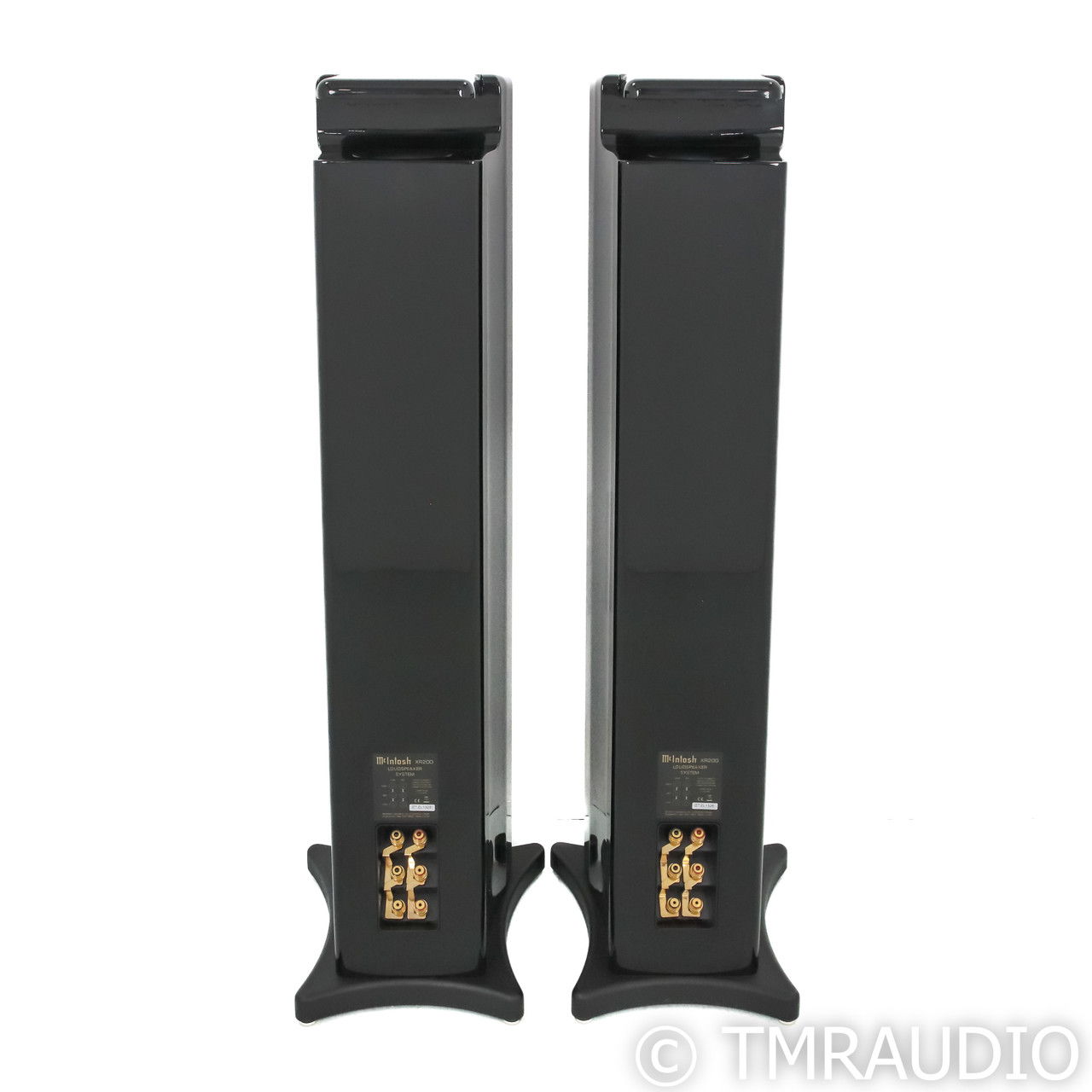 McIntosh XR200 Floorstanding Speakers; Black Pair (65946) 6