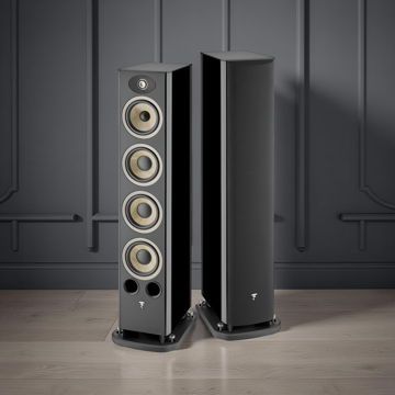 Focal Aria Evo X No. 3 Floorstanding Speaker / Black Hi...