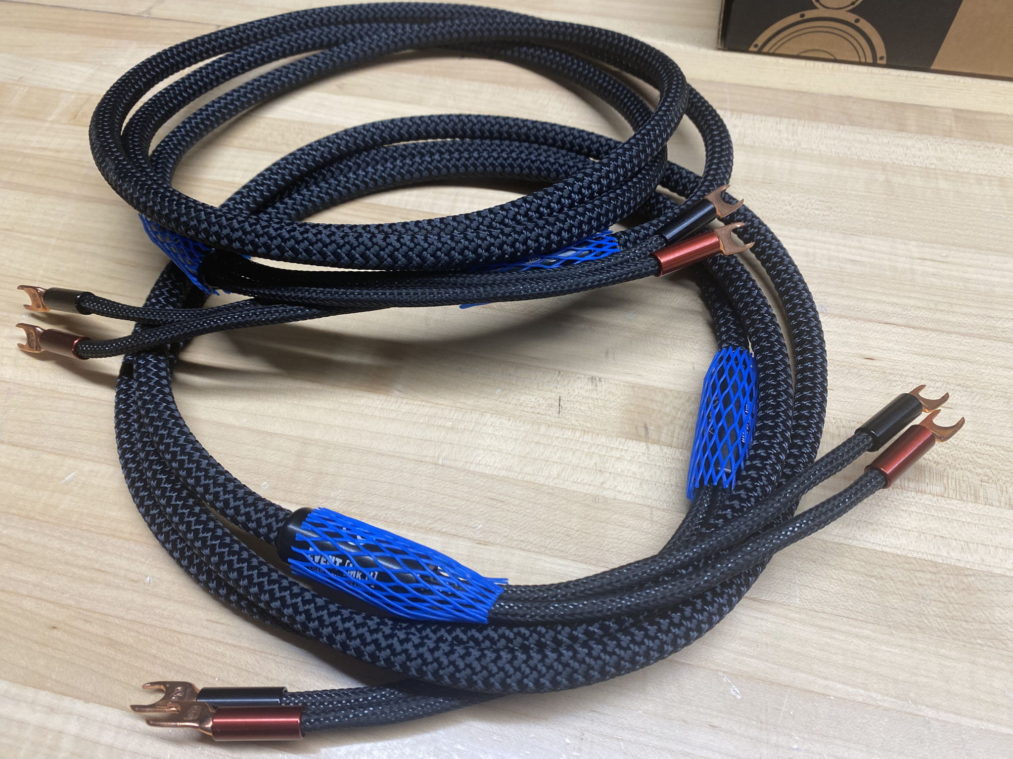 Zu Audio Event MkII Loudspeaker Cable 2.5M Pair Spades 2