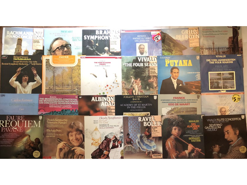 98 + 86 Classical records LP Lot Sealed and NM-EX
