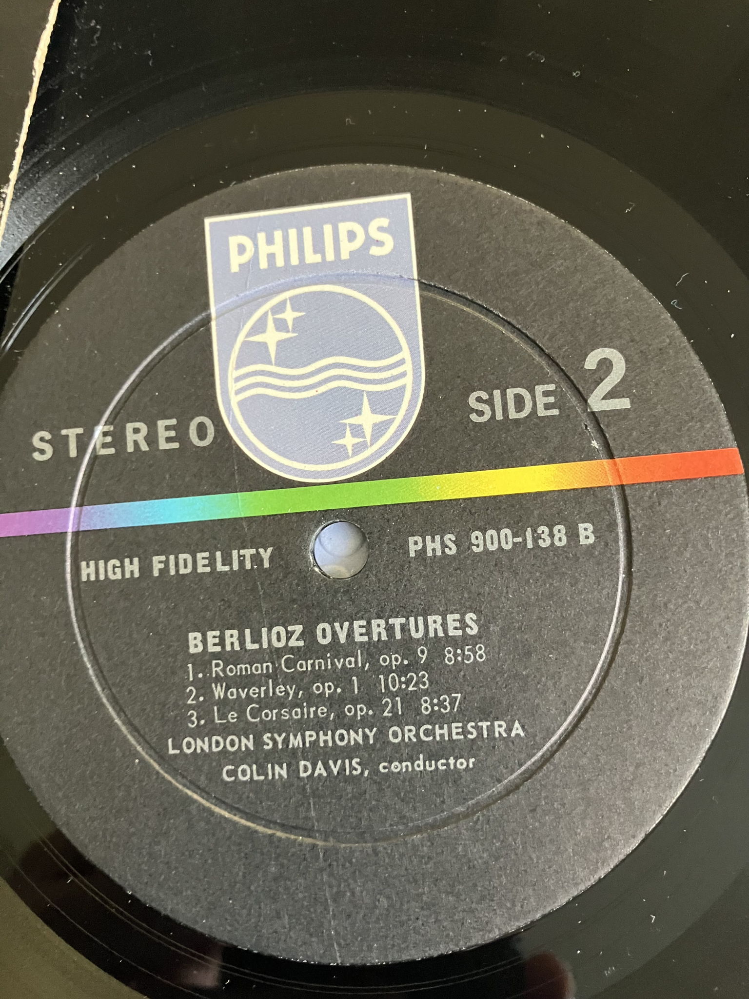Berlioz Colin Davis London Symphony  Lp record Philips ... 2