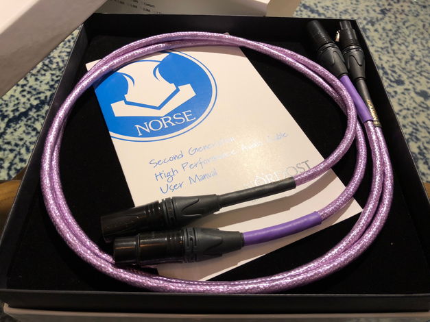 Nordost FREY 2 NORSE Trade in: Matched pair 1m XLR cabl...