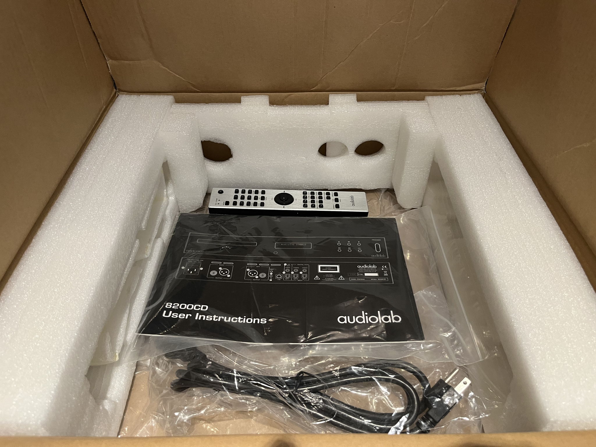 Audiolab 8200CD Balanced DAC/CD Player w/ Box, Manual, ... 8