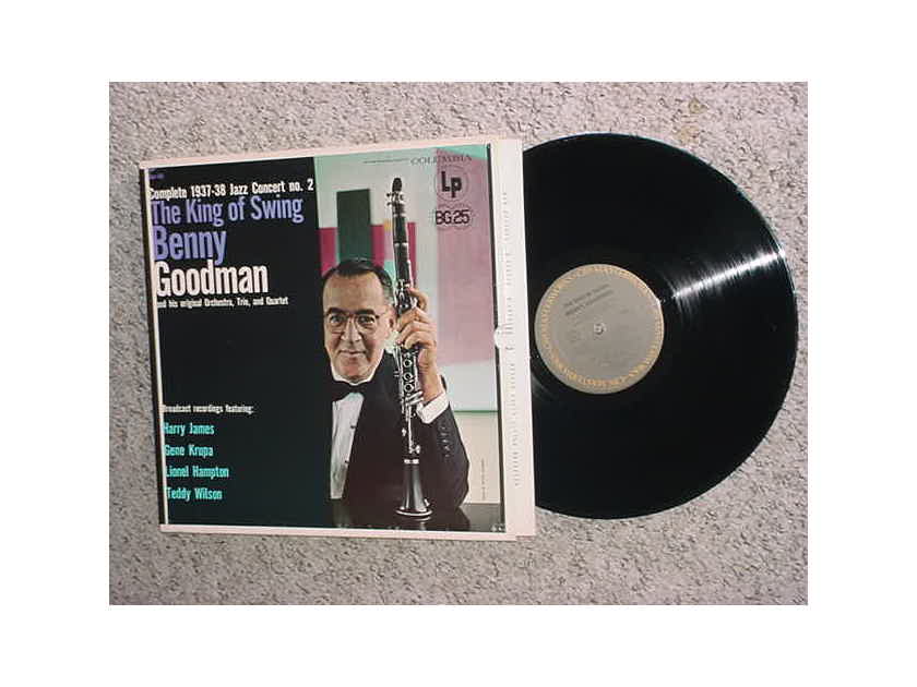 The king of swing Benny Goodman - 2 lp record box set complete 1937-38 jazz concert no. 2