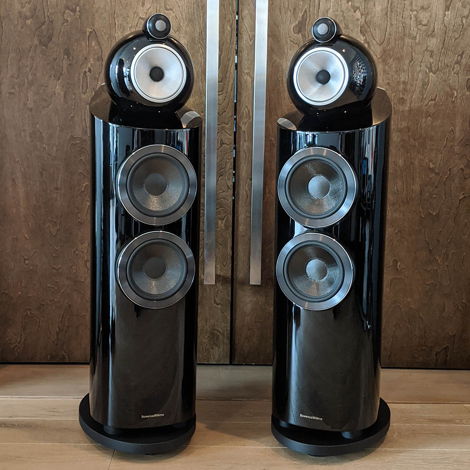 SALE PENDING:  B&W 803D3 Loudspeaker Pair in Black Gloss