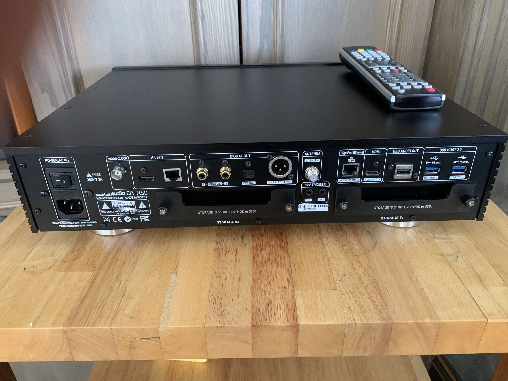 Cocktail Audio X50 Streamer/CD player/Ripper 5