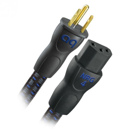 AudioQuest NRG-4 Low Distortion AC Power Cord @ 6ft - N...