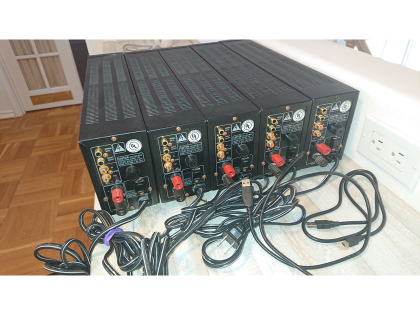 5 Marantz MA500 Monoblock Amplifiers