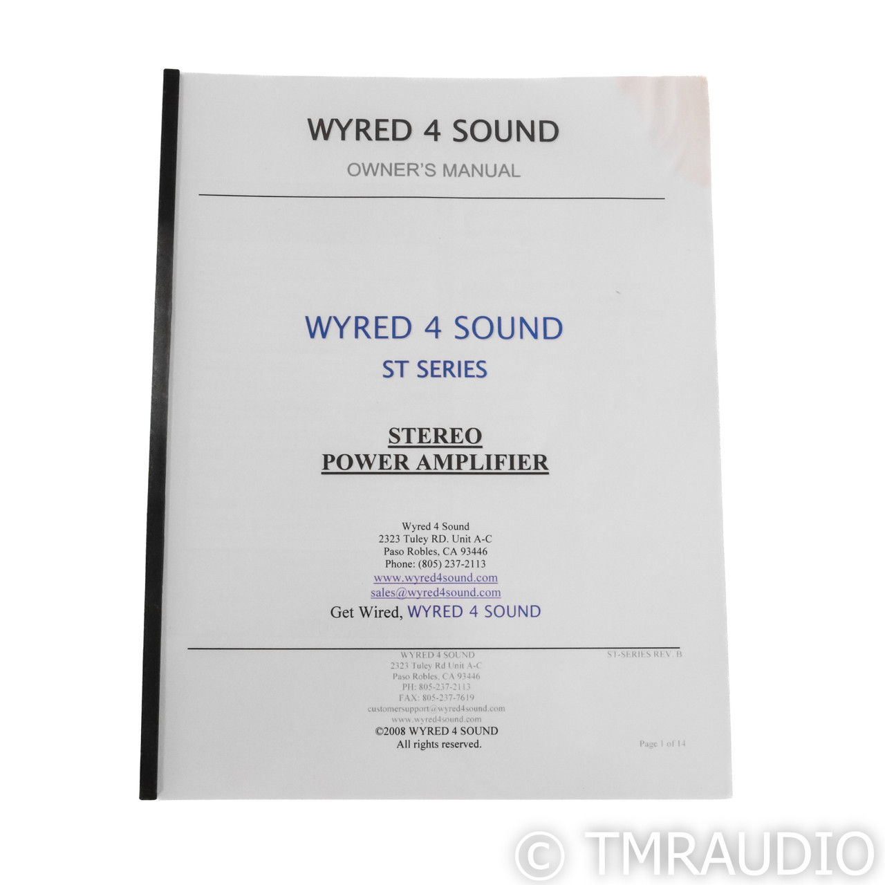 Wyred 4 Sound ST-500 Stereo Power Amplifier (67660) 7