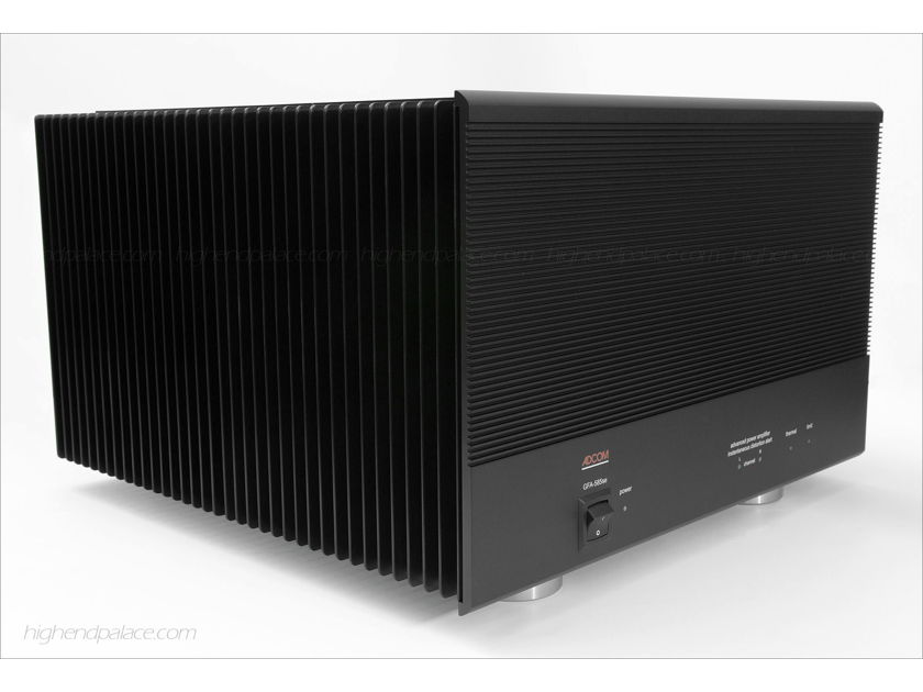 NEW! 2024 ADCOM GFA-585SE - The best new 450 Watts per channel Class A/B audiophile amplifier you can buy under $4000 period.
