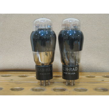 Ken-Rad 2A3 electronic tubes Matching pair