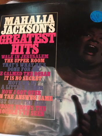 MAHALIA JACKSON Greatest Hits MAHALIA JACKSON Greatest ...