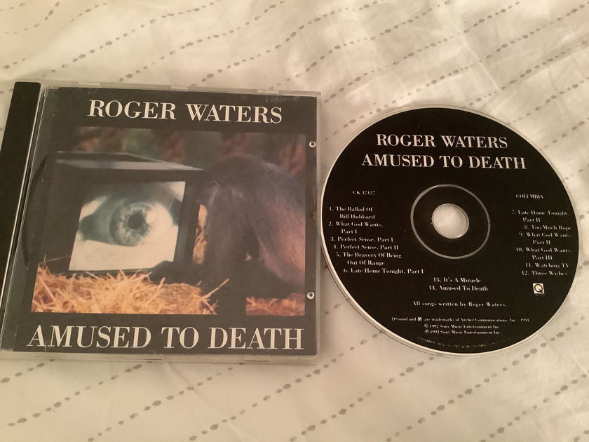 Roger Waters Q Sound Compact Disc  Amused To Death