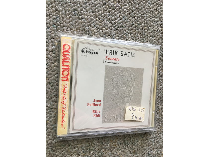 Erik Satie Jean Belliard Billy Eidi  Socrate 6 Nocturnes sealed new cd Timpani