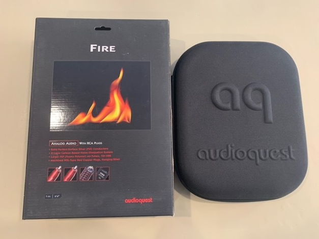 AudioQuest Fire RCA 1m (Excellent condition!)