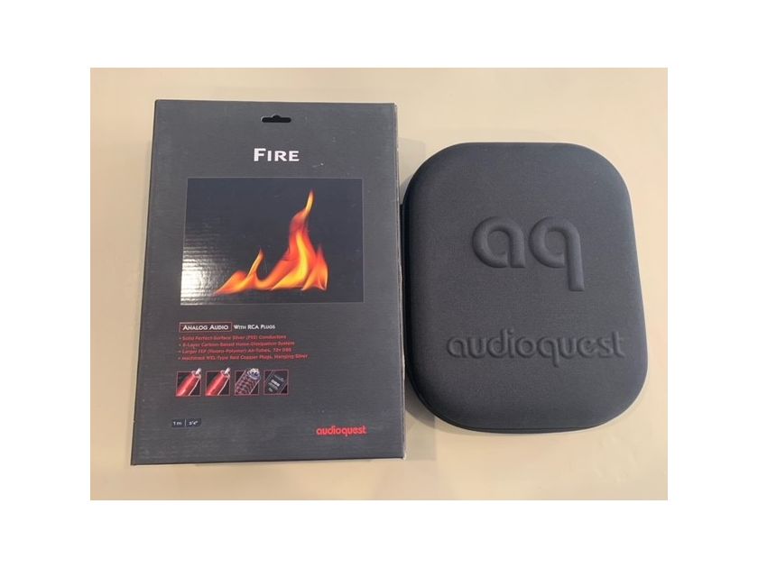 AudioQuest Fire RCA 1m (Excellent condition!)