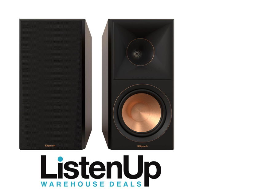 Klipsch Reference Premiere RP-600M II Bookshelf Speakers - Walnut