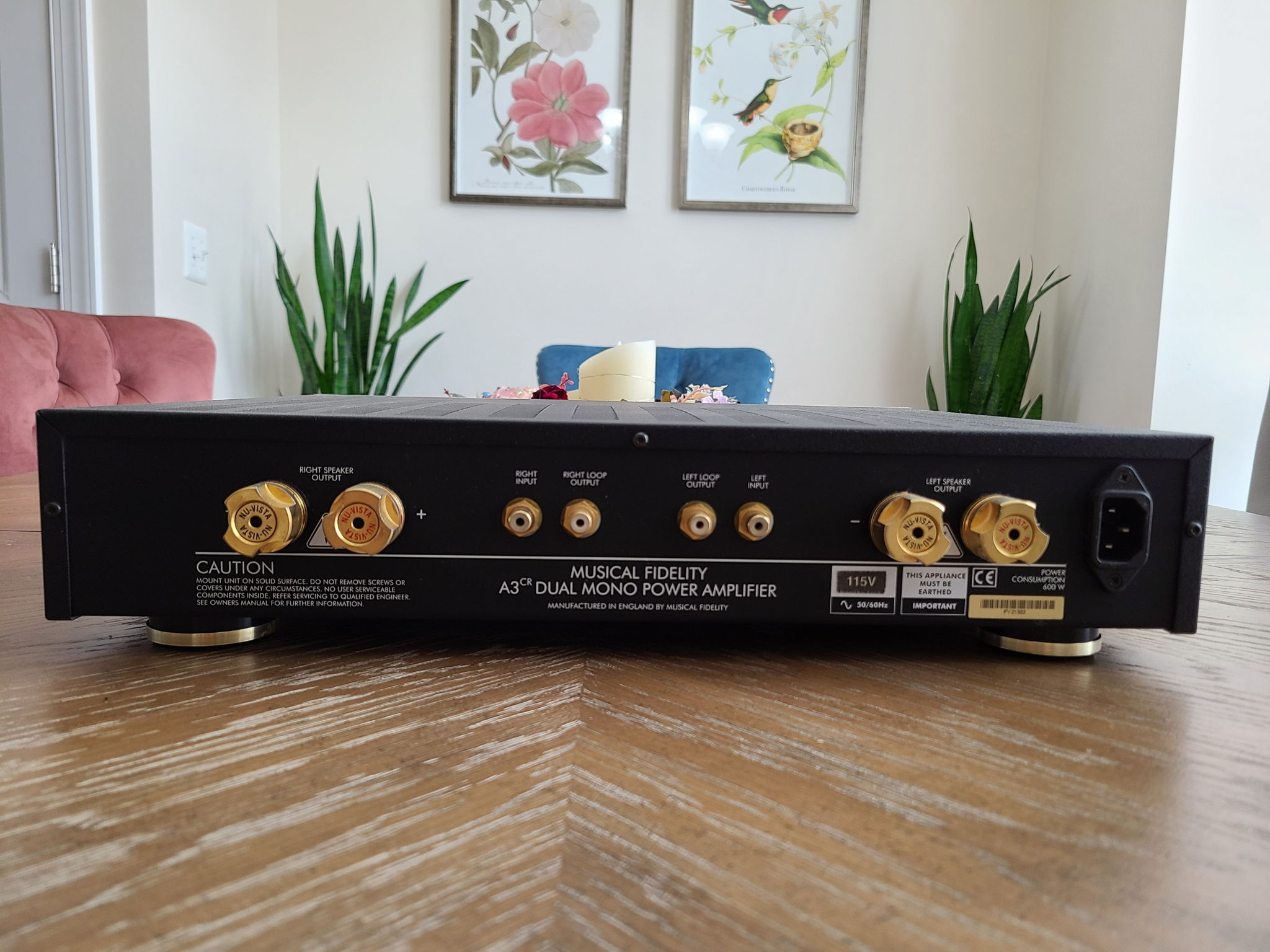 Musical Fidelity A-3CR DUAL MONO AMPLIFIER 6