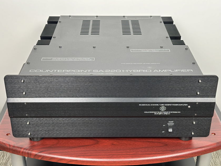 Counterpoint SA-220 Hybrid Power Amplifier
