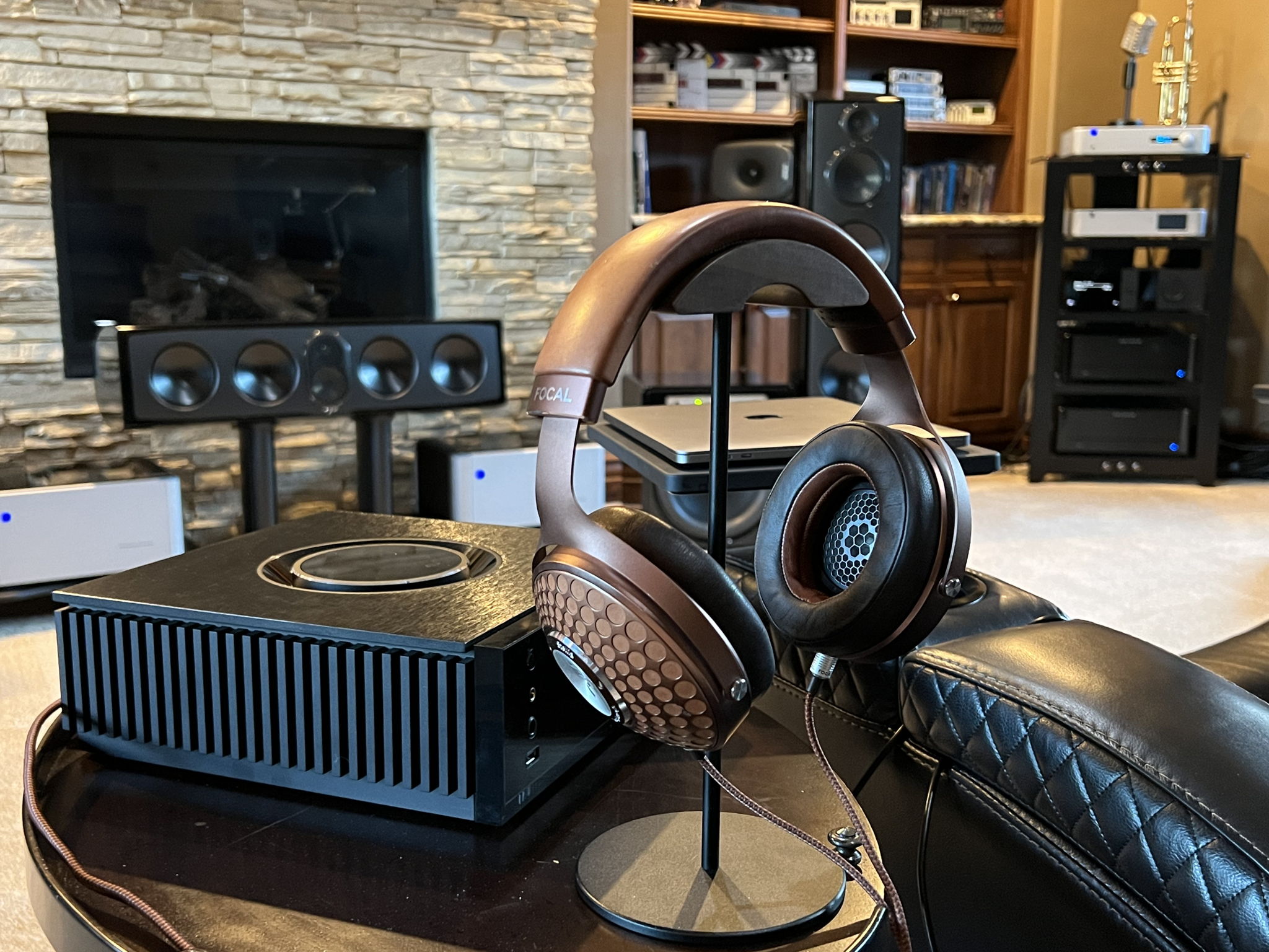 Focal Headphones, Naim Headphone amp.