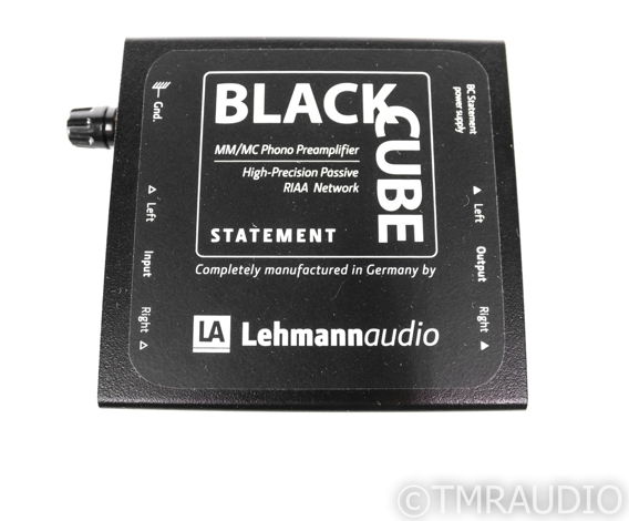 Lehmann Audio Black Cube Statement Phono Preamplifier; ...