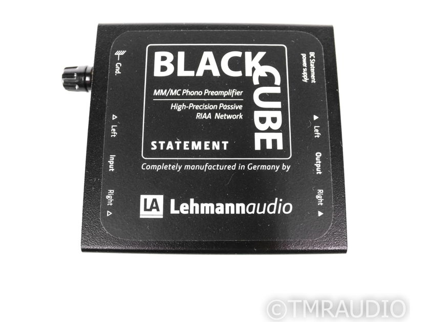 Lehmann Audio Black Cube Statement Phono Preamplifier; MM / MC (25905)