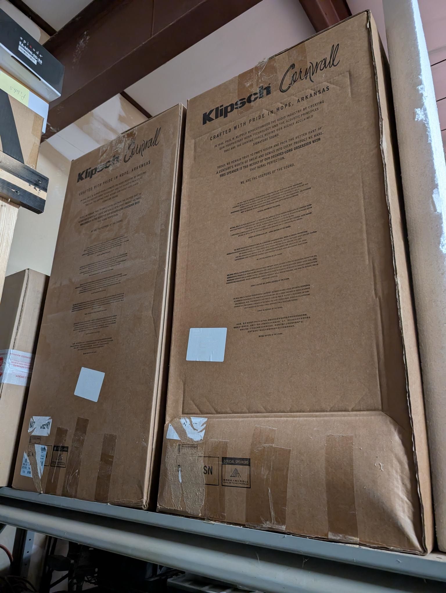 Klipsch Cornwall IV Heritage Speakers (Black Ash) – Ope... 10