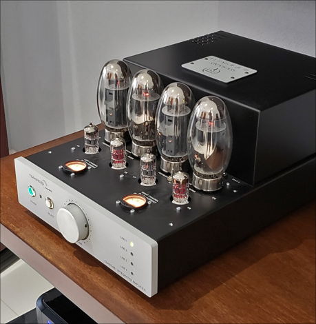 Must see pictures of this Integrated Amplifier with KT-...