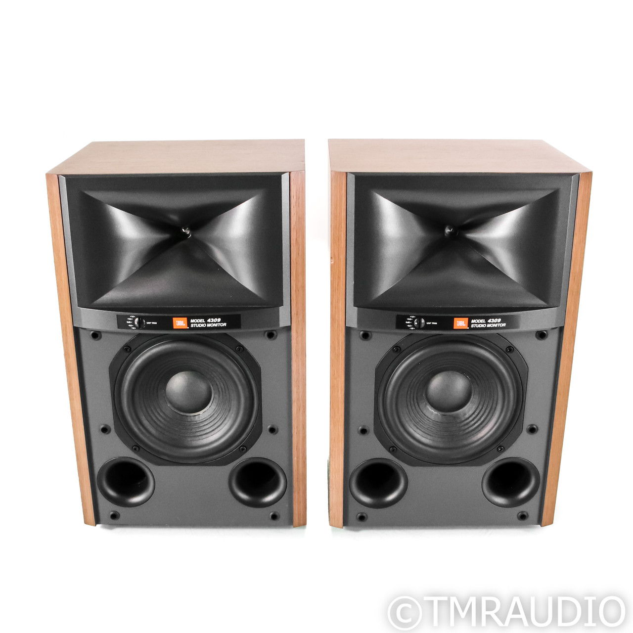 JBL James Lansing 4309 Bookshelf Speakers; Walnut Pair ... 3