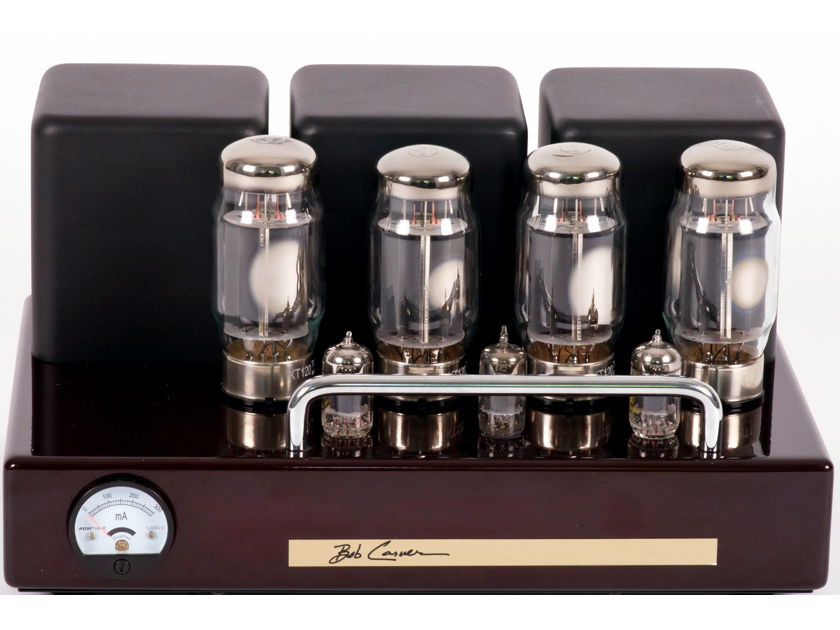 Bob Carver Crimson 275 75wpc stereo amp is shipping- 5 year warranty on tubes