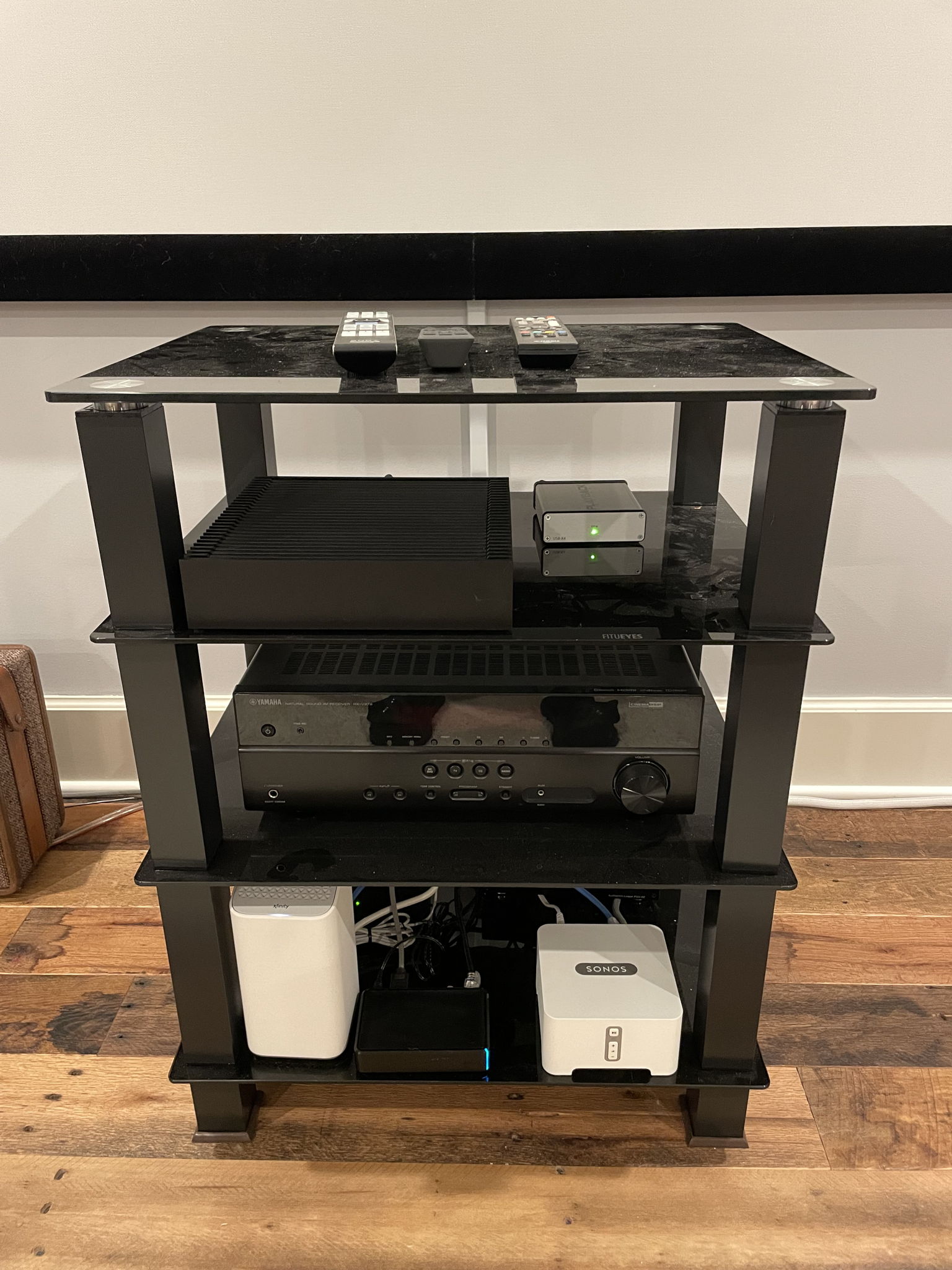 Roon Nucleus Plus streamer, Playback Designs USB-X4 PLink optical interface