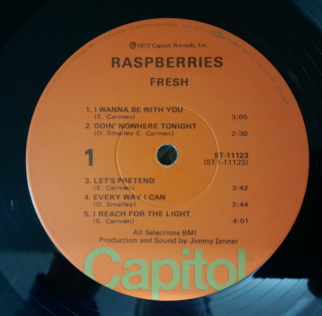 Raspberries – Fresh 1972 EX ORIGINAL VINYL LP Capitol R... 6