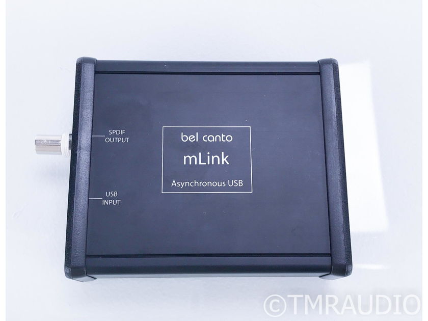 Bel Canto mLink 24/192 Asynchronous USB Converter; D/D Converter (17750)