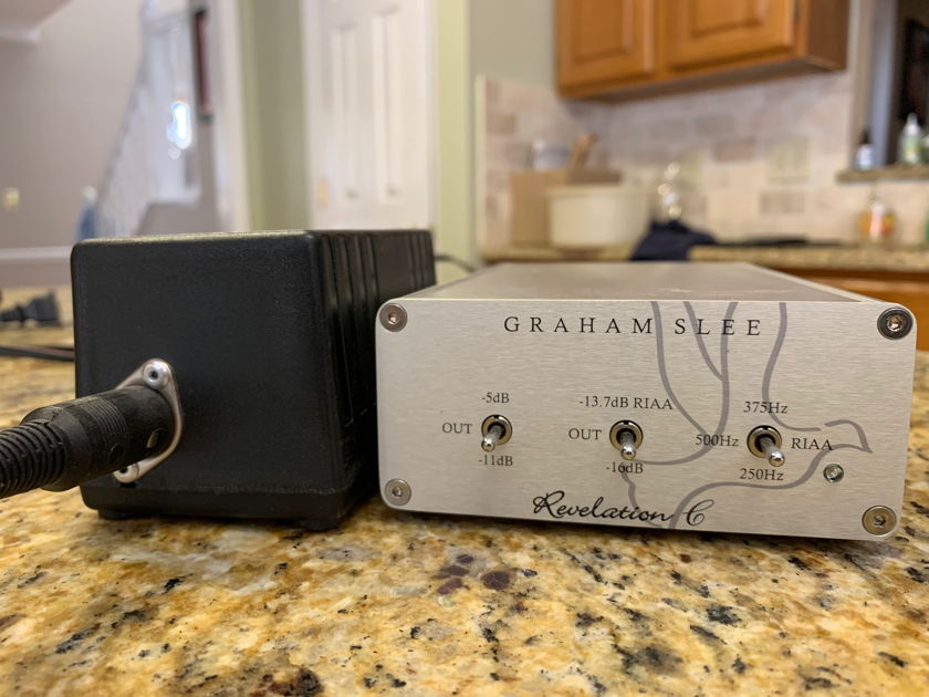 Graham-Slee  Revelation C Moving Coil solid State Phono Preamp Reflex flagship performance in RIAA mode, Phono, Preamp, Vinyl, Jazz, Phono Preamp