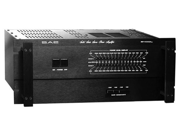 SAE 2400L Solid State Stereo Power Amplifier (Black): E...