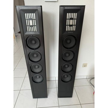 Piega Coax 511 speakers in black
