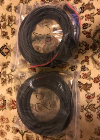 Signal Cable Inc. Ultra Speaker Cables Bi-Wire New 20ft...