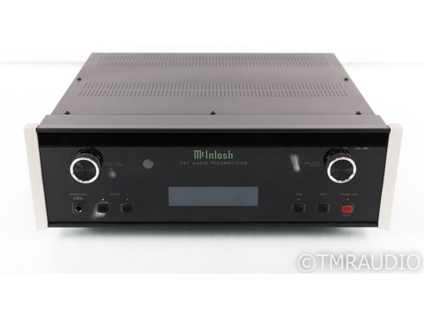 McIntosh C47 Stereo Preamplifier / DAC; C-47; Remote; MM/MC Phono (25615)