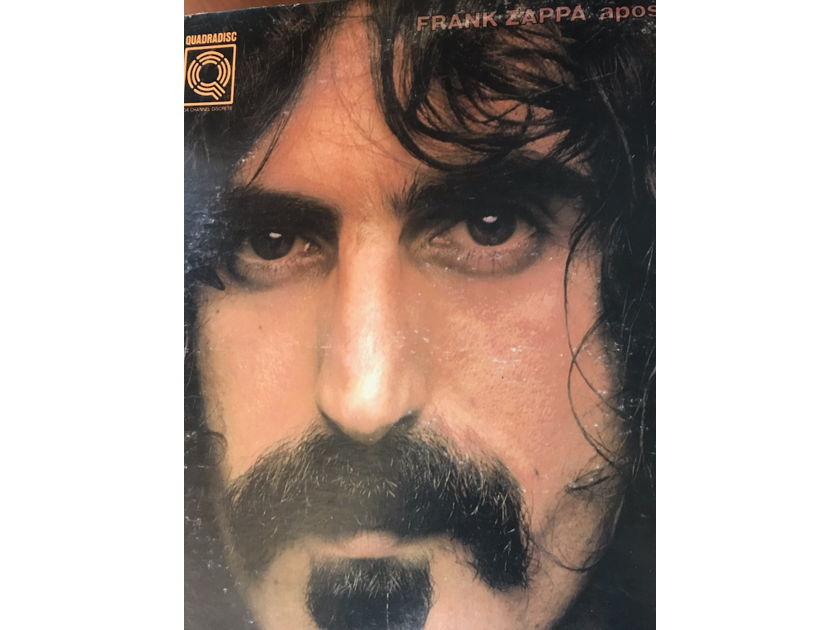 Frank Zappa: Apostrophe LP Quadradisc Frank Zappa: Apostrophe LP Quadradisc
