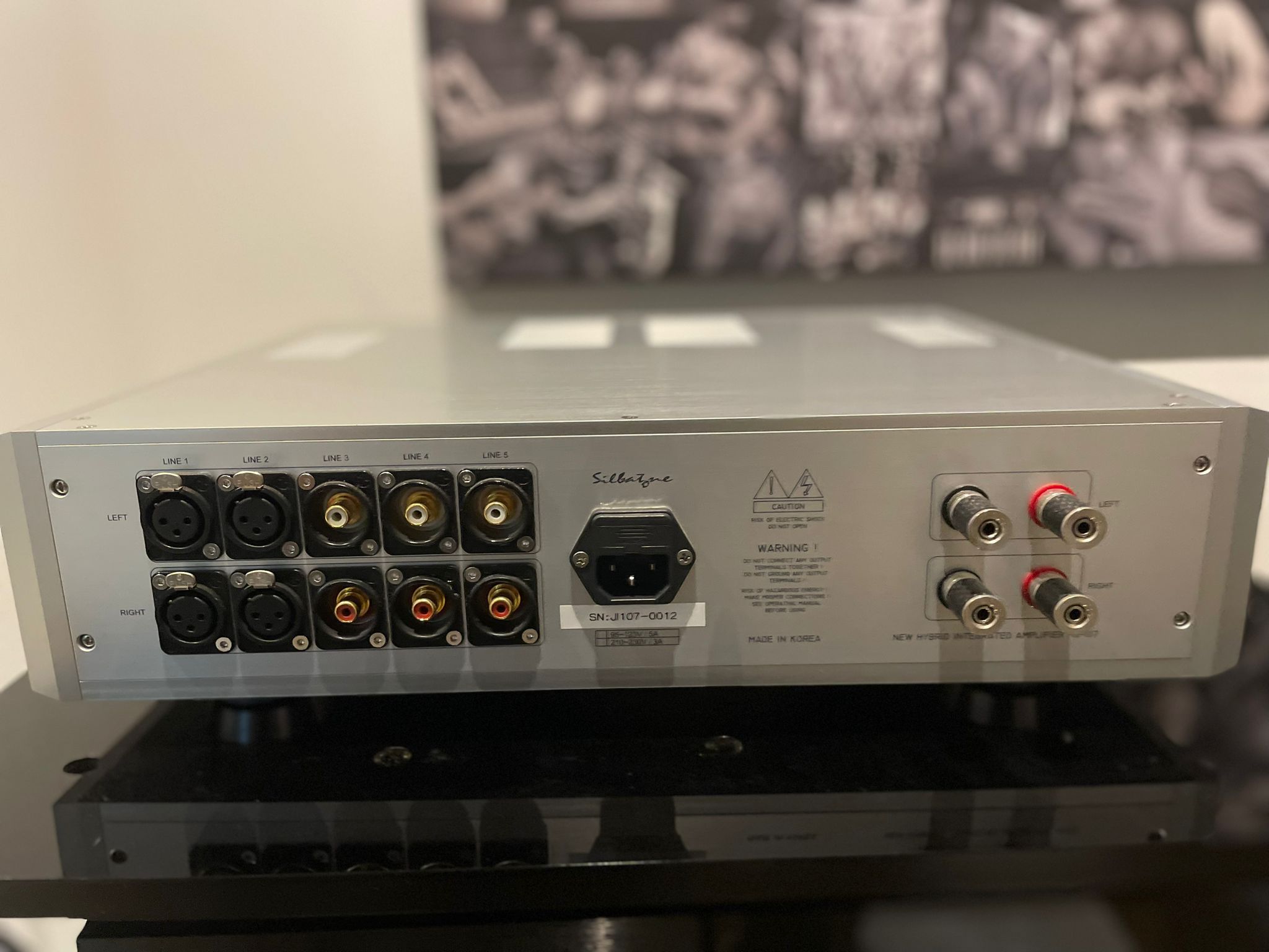 Silbatone Acoustics JI-107 Hybrid Integrated Amp 3