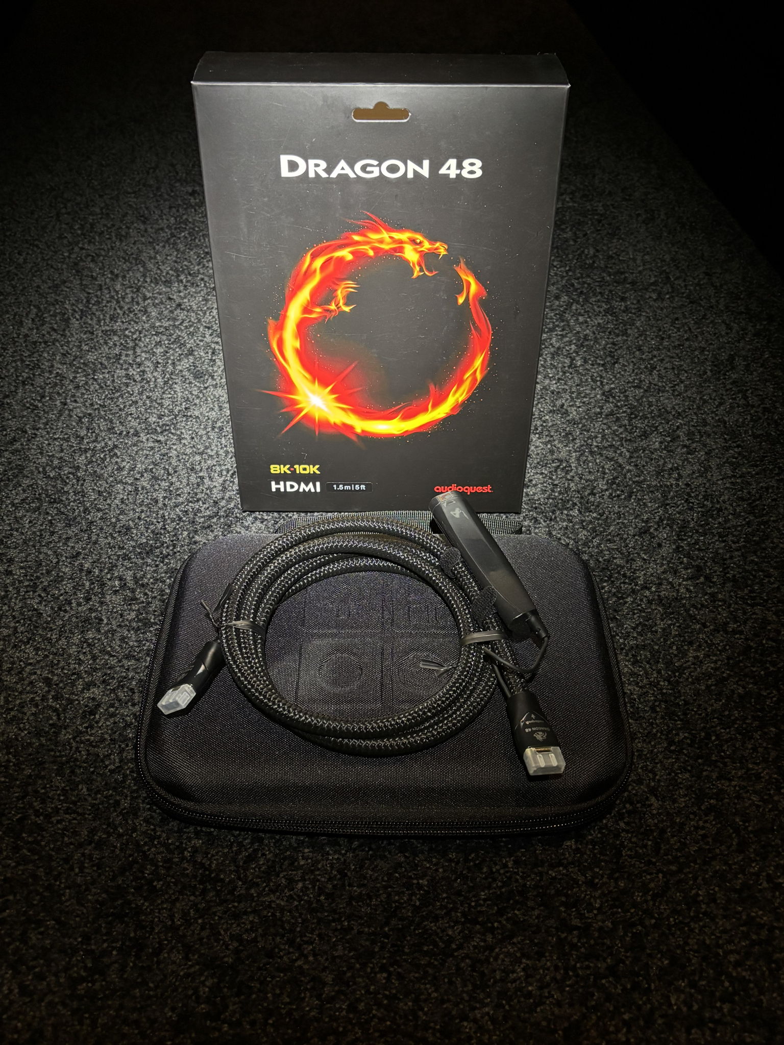 AudioQuest Dragon 48 HDMI 1.5M HDMI Cables Retail $3095...