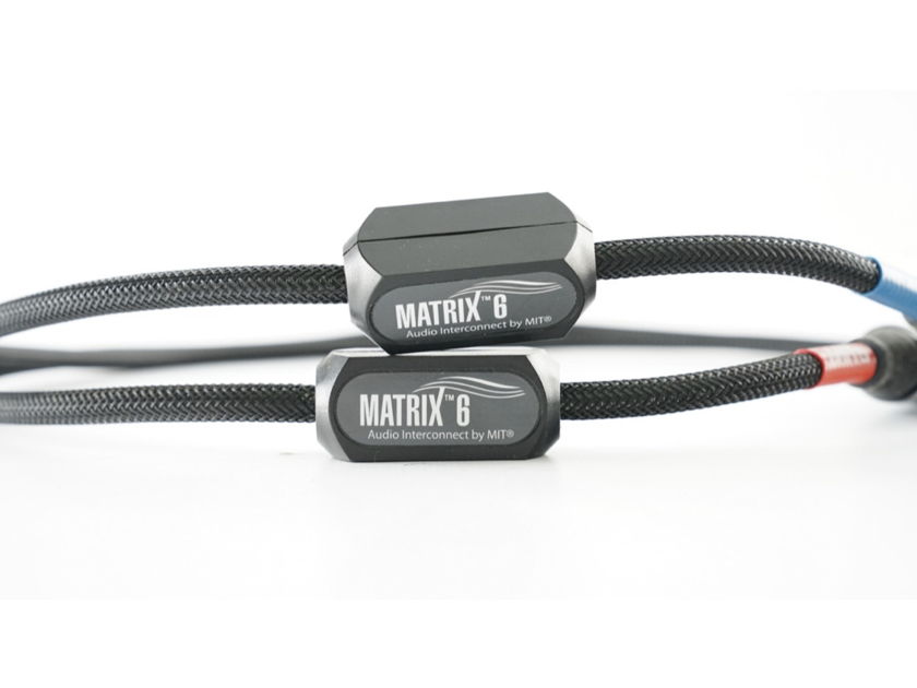 MIT Matrix 6 XLR Interconnects 1m with Bag and Box