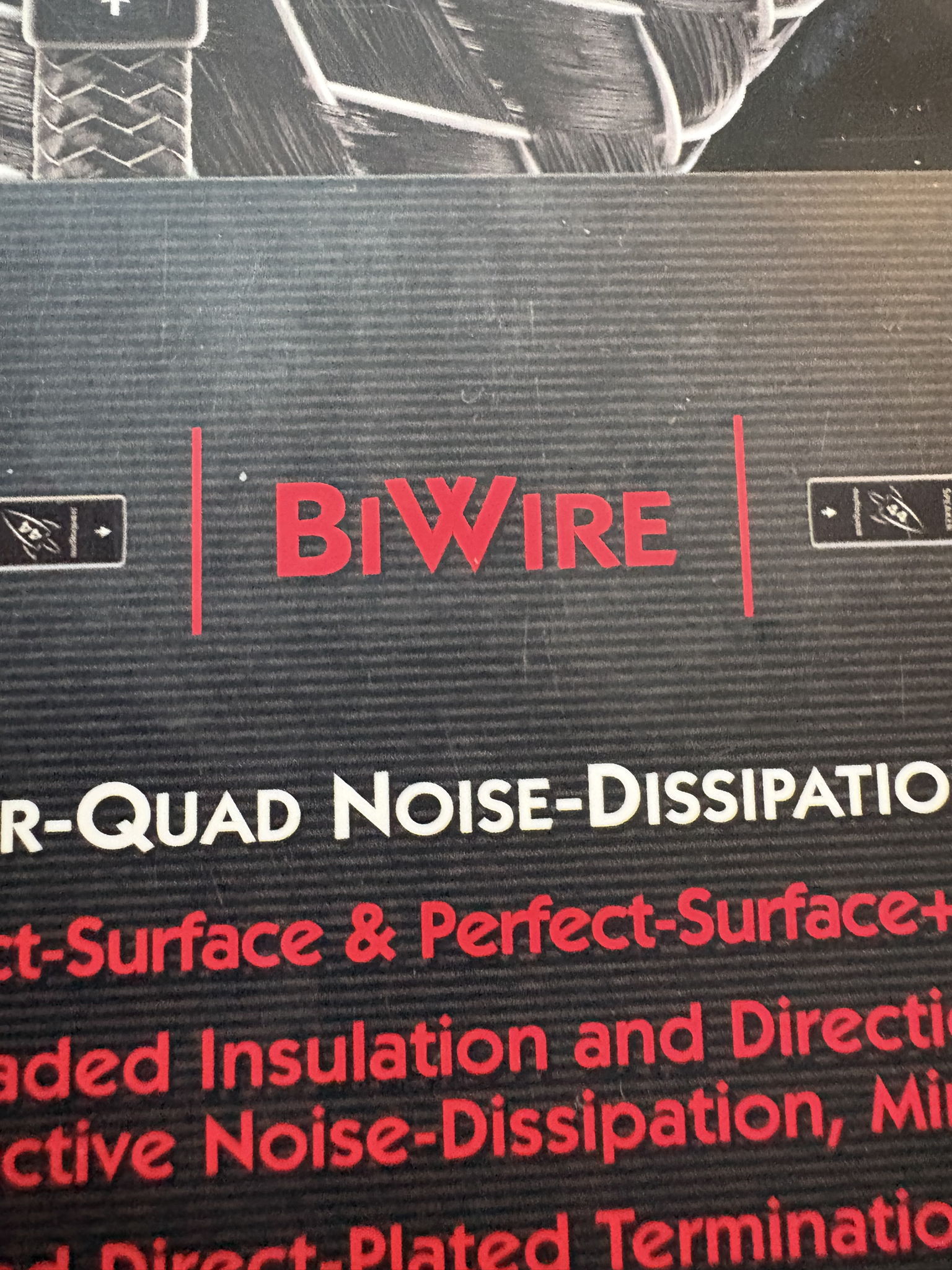 AudioQuest Rocket 44 Biwire 8 ft pr 6
