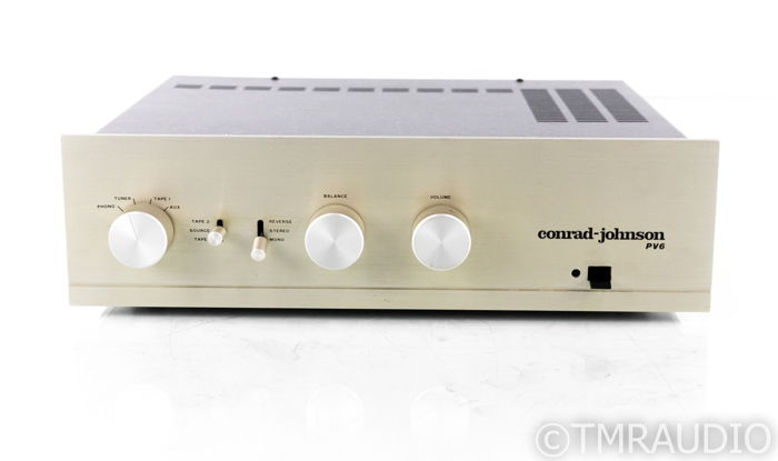 Conrad Johnson PV6 Vintage Stereo Tube Preamplifier (20...