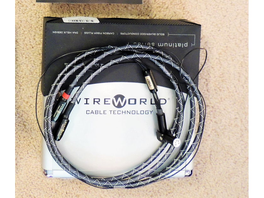 Wireworld Gold Eclipse 7/8 Tonearm 1.5 M RCAs, Other WW Also!