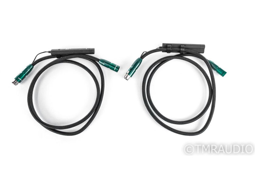 AudioQuest Columbia XLR Cables; 1.5m Pair Interconnects; 72v DBS (21349)