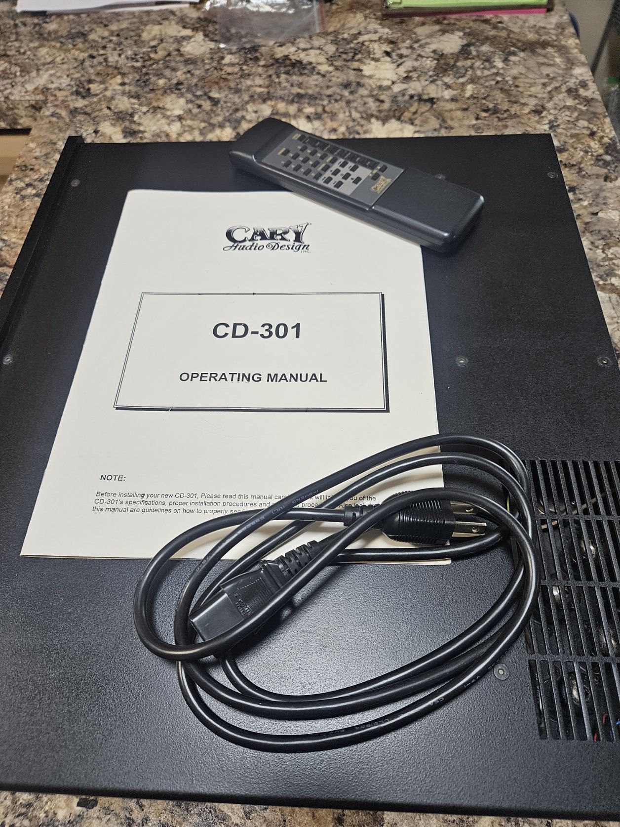 Cary Audio CD-301 6